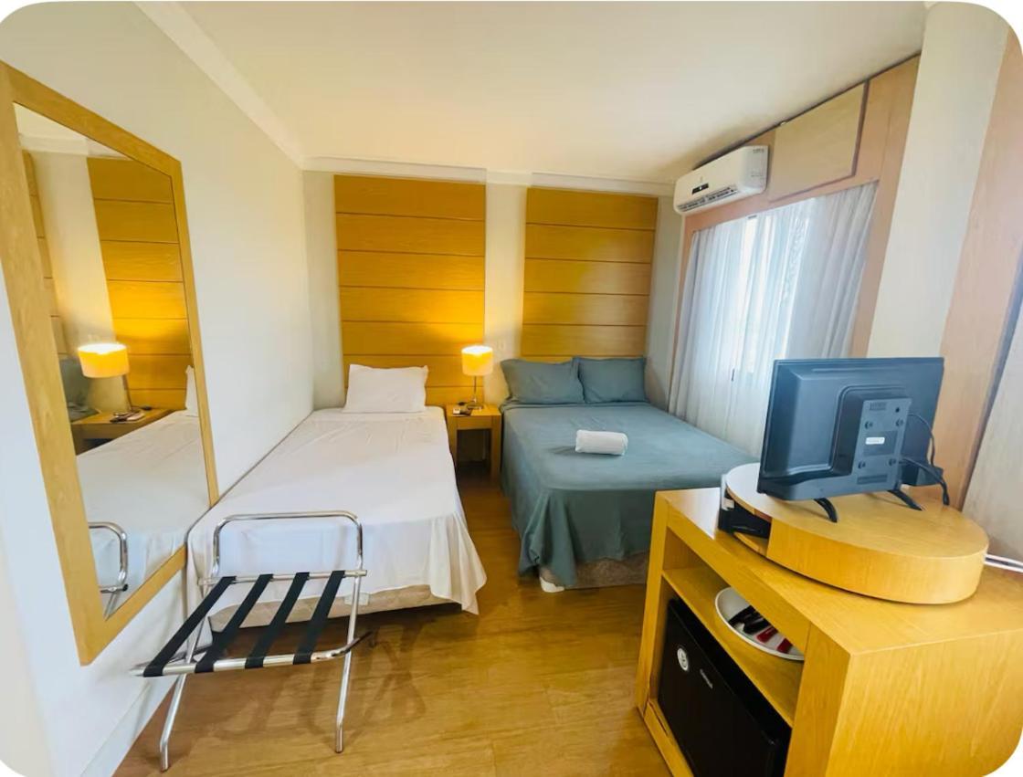 Flat De Luxo Aeroporto Congonhas - Hotel Сан-Пауло Экстерьер фото